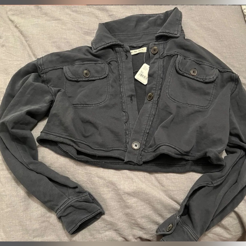 Free people button up NWT
